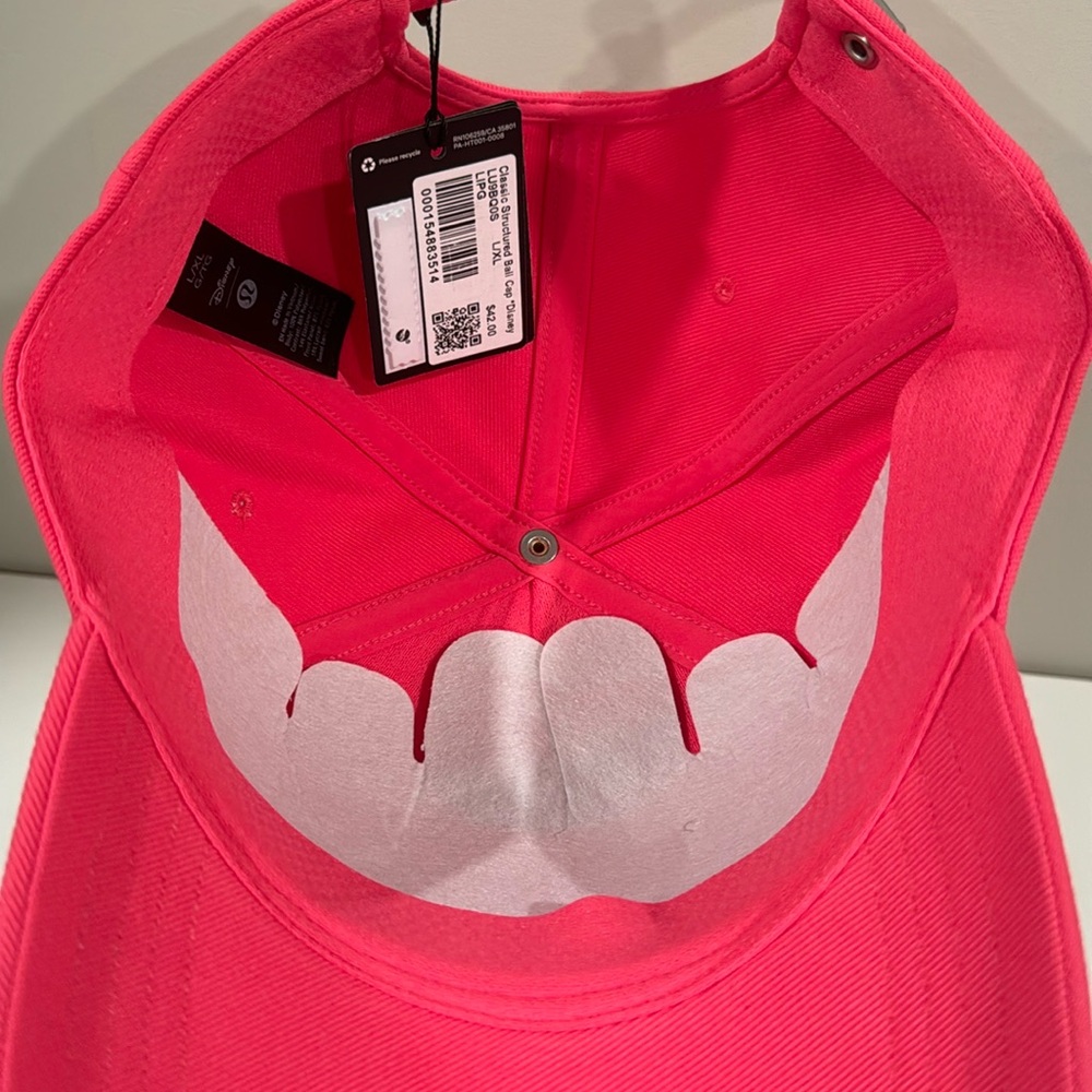 Lululemon x Disney Lipgloss Pink Ball Cap NWT - Picture 7 of 7